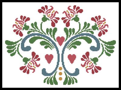 Rosemaling 6 - Artecy Cross Stitch