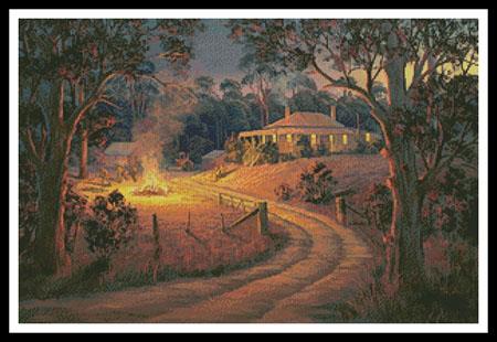 Bush Bonfire - Artecy Cross Stitch