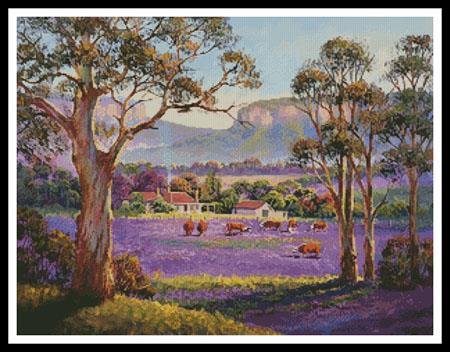 The Purple Paddock - Artecy Cross Stitch