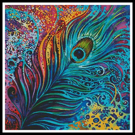 Peacock Feather - Artecy Cross Stitch