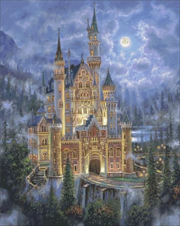 Moonlit Castle - Charting Creations