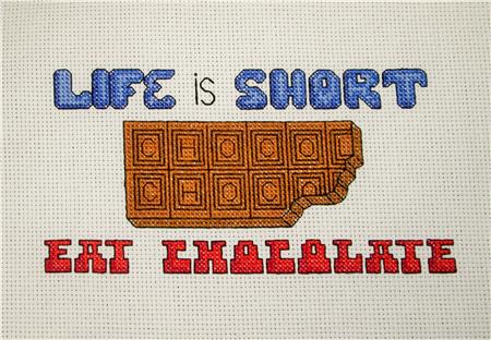 Life Is Short - Rogue Stitchery