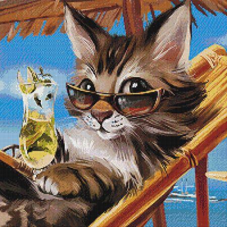 Fisher Cat Closeup by Kajenna Art - Paine Free Crafts