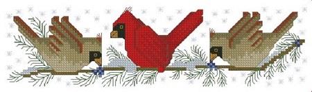 Welcome Winter Cardinals - Linda Jeanne Jenkins