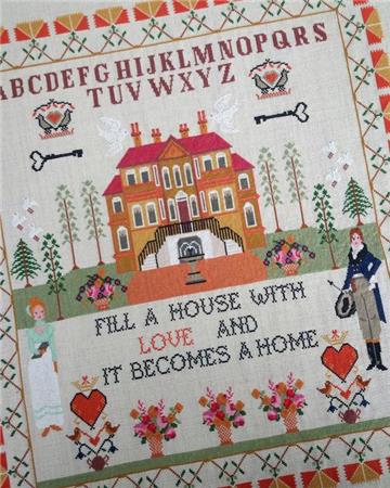 Love Makes, A Regency Era Sampler - Twin Peak Primitives