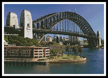Sydney Harbour Bridge - Artecy Cross Stitch