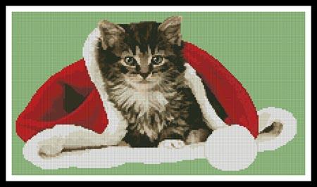 Christmas Kitten - Artecy Cross Stitch