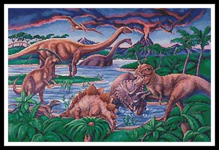 Dinosaurs - Artecy Cross Stitch