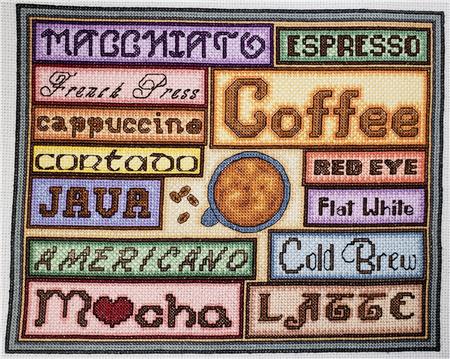 Coffee Terms - Rogue Stitchery