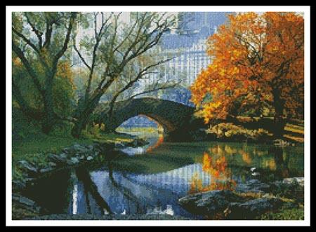 New York In October - Artecy Cross Stitch