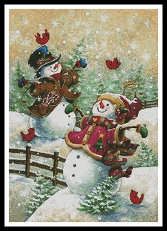 Gotta Love Snow - Artecy Cross Stitch
