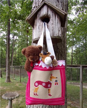 Home For The Holidays Mini Series Tote 1 - Twin Peak Primitives