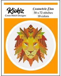 Geometric Lion - Kiokiz