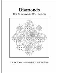 Diamonds (The Blackwork Collection) - CM Designs