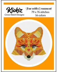 Fox With Ornament - Kiokiz