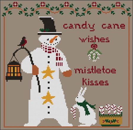 Mistletoe Kisses - Twin Peak Primitives