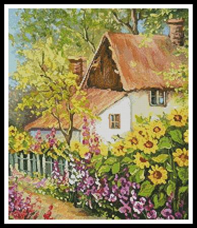 Summer Garden (Crop) - Artecy Cross Stitch