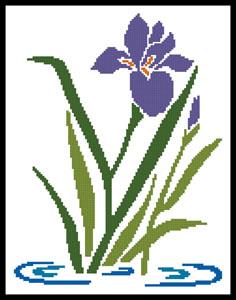 Iris - Artecy Cross Stitch