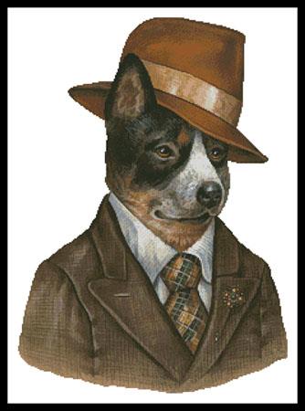 Australian Cattle Dog Reporter - Artecy Cross Stitch