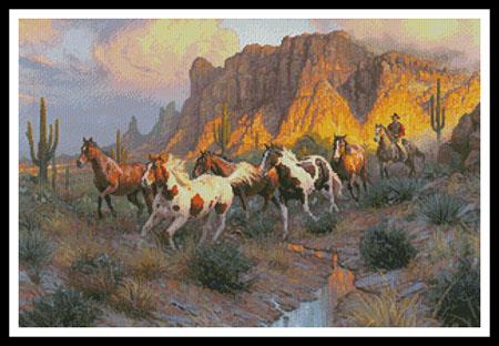 Legends Of The West - Artecy Cross Stitch