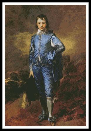 Blue Boy (Large) - Artecy Cross Stitch