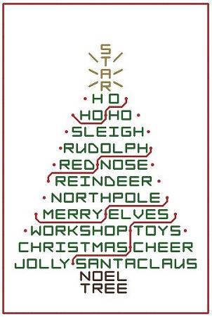 Stitch N Search Christmas Tree - Linda Jeanne Jenkins