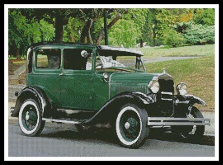 Vintage Car 4 - Artecy Cross Stitch
