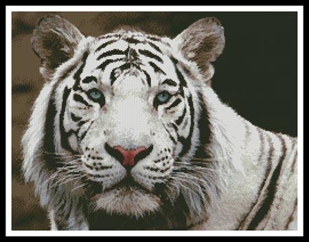 White Tiger 2 - Artecy Cross Stitch