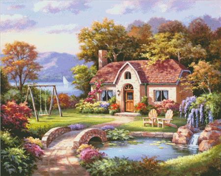 Stone Bridge Cottage - Charting Creations