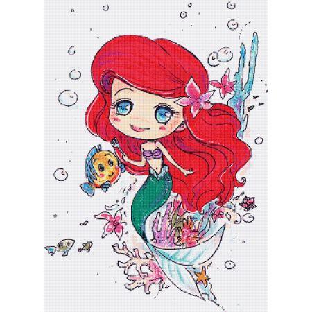 The Little Mermaid by Star Masayume - Paine Free Crafts
