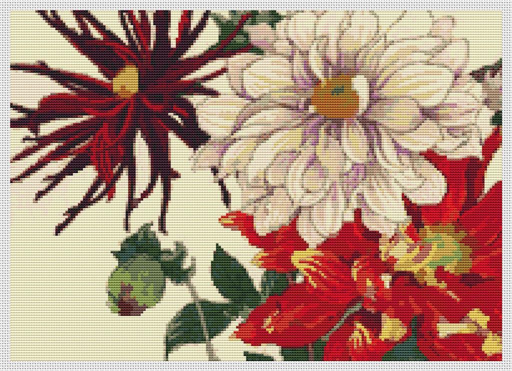Japan Dahlia - Art of Stitch, The
