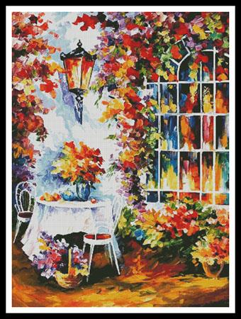 In The Garden Painting (Large) - Artecy Cross Stitch