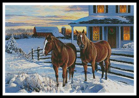 Winter Holiday - Artecy Cross Stitch