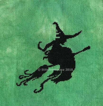 Flying Witch Silhouette - Stitchnmomma