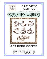 Art Deco Coffee - Cross Stitch Wonders
