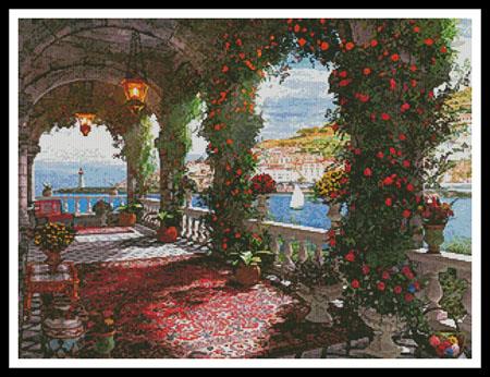Mediterranean Veranda - Artecy Cross Stitch