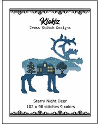 Starry Night Deer - Kiokiz