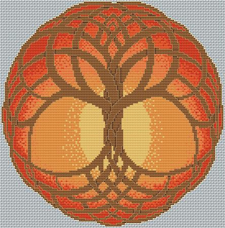 Celtic Tree Of Life - Autumn - Artists Alley