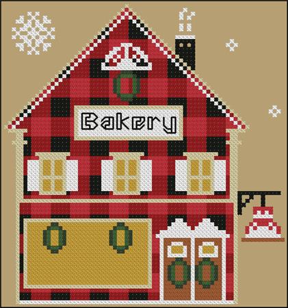 Rustic Christmas Series Bakery - Twin Peak Primitives