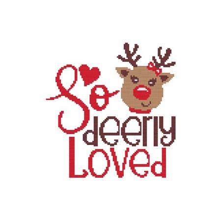 So Deerly Loved - Cross Stitch Wonders