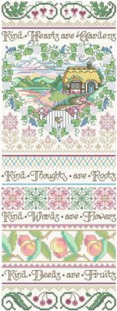 Garden Of Kindness Sampler - Kooler Design Studio