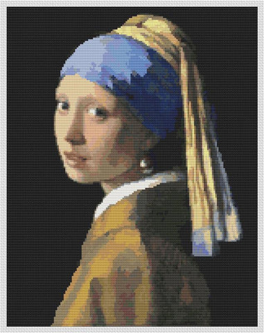 The Girl With The Pearl Earring - Art of Stitch, The