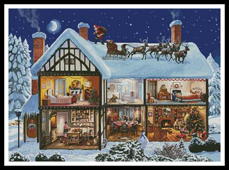 Christmas House 1 - Artecy Cross Stitch