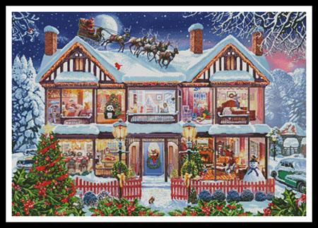 Christmas House 2 - Artecy Cross Stitch