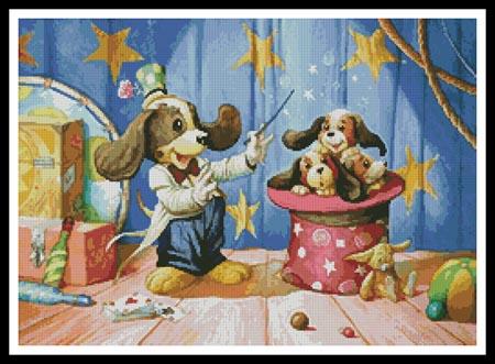 Dog Magician - Artecy Cross Stitch