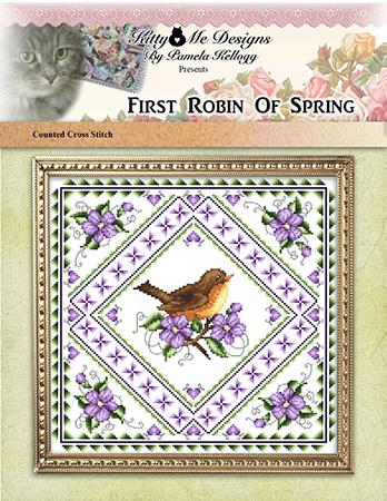 First Robin Of Spring - Kitty & Me Designs