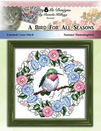 A Bird For All Seasons Summer Hummingbird - Kitty & Me Designs