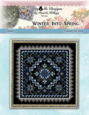 Winter Into Spring January - Kitty & Me Designs