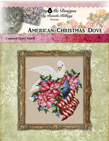 American Christmas Dove - Kitty & Me Designs