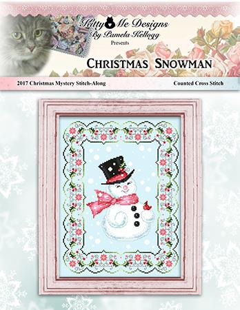 Christmas Snowman - Kitty & Me Designs